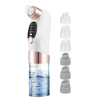 Produktbild von Porenreiniger Electric Mitesserentferner, Vakuum Cleaner 6 Sonden und 3 Modi,Pore Cleaner Gesicht Reinigung mit Sichtbarem Wassertank