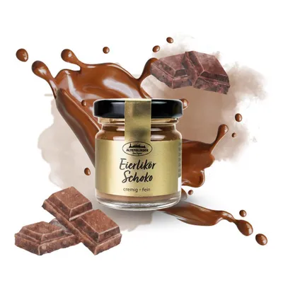 Produktbild von Mini Glas Eierlikör Schoko, 30 ml