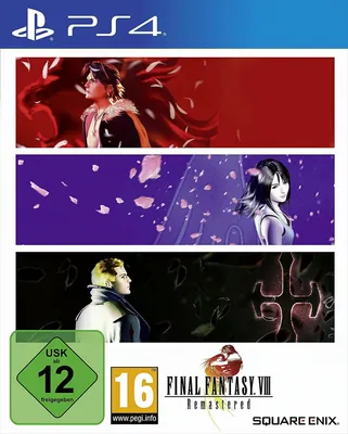 Obrázok produktu pre Square Enix Final Fantasy VIII Remastered, PlayStation 4, T (neplnoletí), Fyzické médiá