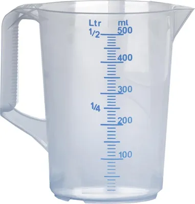 Zdjęcie produktu dla WACA Messkanne 500ml transp. 114756 4009085061407