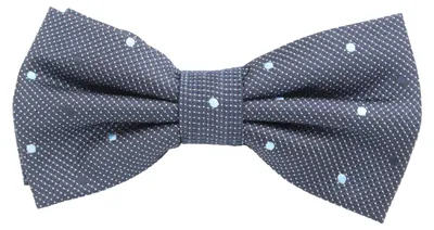 Produktbild von Fabio Farini - 1 Stück Herren Fliegen mit Punkten - Männer Querbinder Vorgebunden Bowtie Dunkelblau (Hellblau, Schwarz, Weiß)