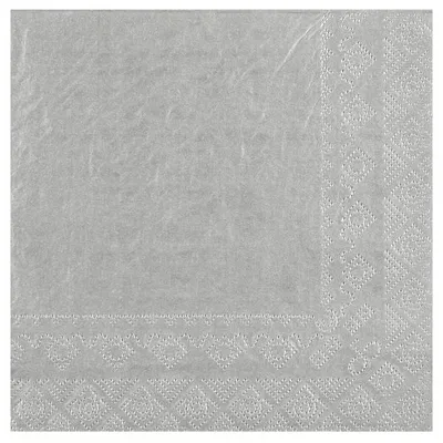 Produktbild von 25 Servietten silber