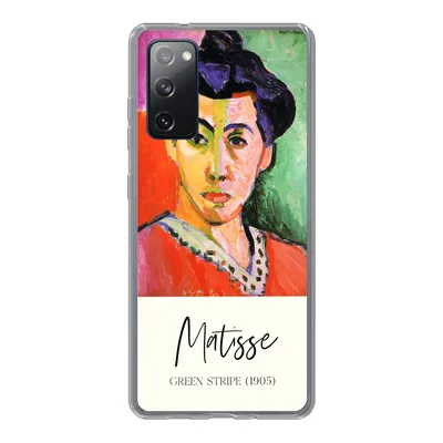 Produktbild von MuchoWow® Handyhülle Schutzhülle Hülle für Samsung Galaxy S20 FE Matisse - Grüner Streifen (1905) - Alte Meister Silikon Softcase Handy Hülle - Abdeckung
