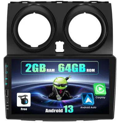 Productafbeelding van 9 inch Android 13 autoradio voor Nissan Qashqai J10 met Carplay