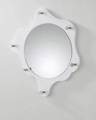 Immagine prodotto di Appendiabiti da parete Haku bianco-cromo-nichel