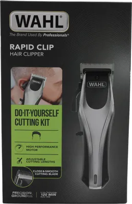 Obrázek produktu pro Wahl Rapid Clip, Černá, Nerezová ocel, 0,7 mm, 2,8 cm, 4,5 cm, Hlava, Napájení/baterie