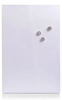Obrázok produktu pre Magnetická tabuľa, kovová biela 40x60cm