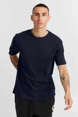 Produktbild von !Solid SDCadel Herren T-Shirt Kurzarm Shirt Basic Hochwertige Baumwoll-Qualität Rundhalsausschnitt Überschnittene Schultern Oversize Fit