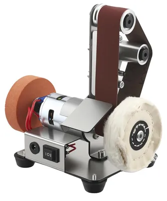 Produktbild von Elektrische Schleifmaschine, 7-Gang verstellbar, robuste Bauweise, Silber