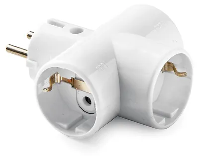 Image de Adaptateur Triple Schuko Céramique Renforcé - Famatel