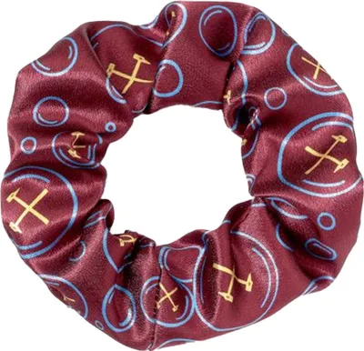 Produktbild von West Ham United FC - Elastisches Haarband BS6373 (Einheitsgröße) (Weinrot/Dunkles Marineblau/Gelbgold)