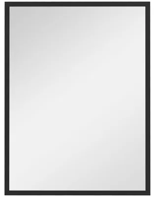 Produktbild von HOMCOM Wandspiegel Dekorativer Hängespiegel 60 x 80 cm Schwarz