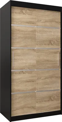 Produktbild von Kleiderschrank, Schiebetürenschrank Schlafzimmer, Schrank VERONA 1 100 cm