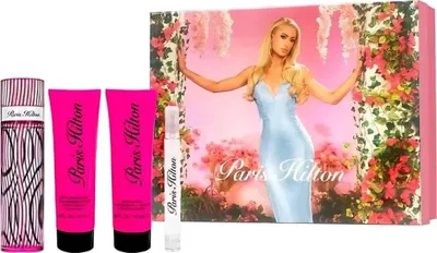 Produktbild von Paris Hilton Paris Hilton Set Eau de Parfum Spray 100ml + Körperlotion 90ml + Duschgel 90ml + Eau de Parfum Spray 10ml