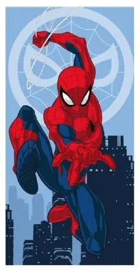 Produktbild von Marvel Spiderman Mikrofaser Strandtuch Badetuch Duschtuch XL 70x140 cm