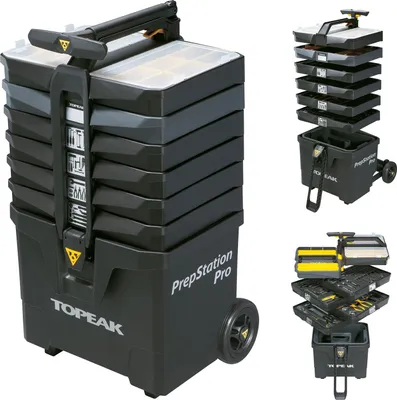 Produktbild von Topeak Werkzeugkoffer PrepStation Profi, Schwarz