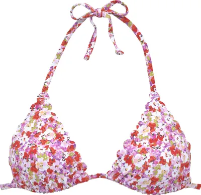 Produktbild von LASCANA Triangel-Bikini-Top Jasmin rot-flieder Größe 34 Cup C/D