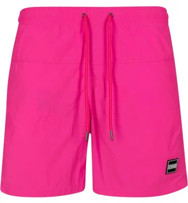 Obrázek produktu pro Pánské kraťasy Urban Classics Block Swim Shorts neonpink - M