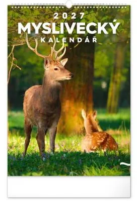 Image de NOTIQUE, calendrier mural de chasse, année 2027, dimensions : 33 x 46 cm