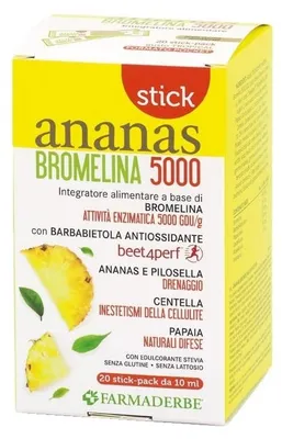Obrázok produktu pre Ananás Bromelain 5000, 20 tyčiniek