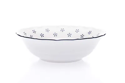 Obrázek produktu pro Miska kompotová, český porcelán, Verona, 17 cm, modrá valbella, G. Benedikt