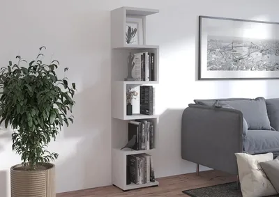 Immagine prodotto di Libreria di design MISHA 1 - grigio