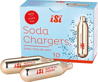 Produktbild von Kapsule oxidu uhličitého ISI na jedno použitie 10 balení