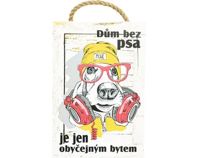 Obrázek produktu pro Dřevěná dekorace na zeď, cedule s nápisem 2030W 20x30 cm