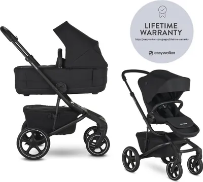 Obrázek produktu pro EASYWALKER Kočárek kombinovaný Jimmey 2v1 Pepper Black LITE RWS