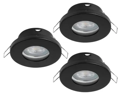 Obrázek produktu pro EGLO FAVAZZINA, GU10, LED, 1200 lm, 220-240 V, Černá