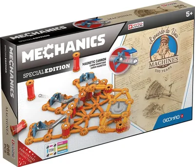 Produktbild von GEOMAG Sonderedition Magnetische Konstruktionen "Leonardo Da Vinci" 266 Teile Magnetspielzeug 784