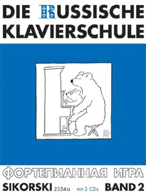 Produktbild von Die Russische Klavierschule 2. Mit 2 CD's