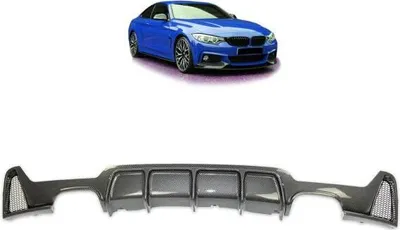 Immagine prodotto di Diffusore posteriore Sport-Performance in look carbonio, compatibile con BMW F32, F33 e F36 con pacchetto M