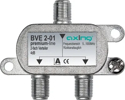 Produktbild von Axing BVE 2-01 BK Verteiler 2-fach