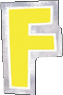 Produktbild von 48 Ballonsticker Buchstabe F