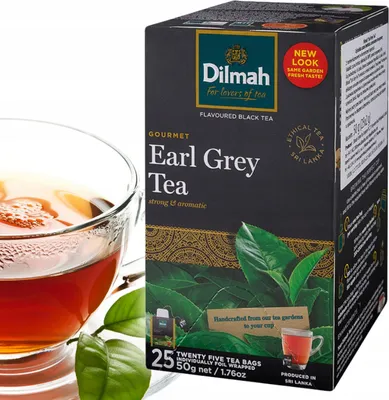 Obrázek produktu pro Dilmah Herbata Czarna Earl Grey Bergamotka 25 Torebek