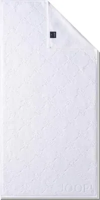 Produktbild von JOOP! Duschtuch 1670 Uni Cornflower Größe 80x150 cm Farbe weiß AL