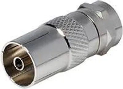Zdjęcie produktu dla Adapter Transmedia; wtyczka F – złącze koncentryczne 9,5 mm, FF 17