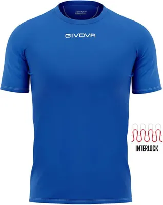 Produktbild von Sport-T-Shirt Givova Capo Königsblau - 4XS