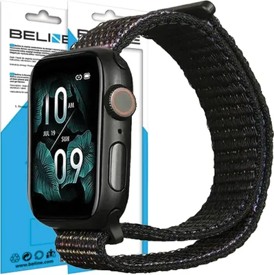 Image de Beline Apple Watch Strap Nylon 38/40/41Mm Black /Black
