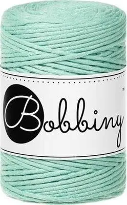 Zdjęcie produktu dla Bobbiny Macrame Cord 1,5 mm 100 m Jelly Mint Sznurek