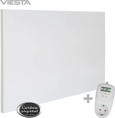 Image de Radiateur mural infrarouge H500 Carbon Crystal 500 watts avec thermostat TH12
