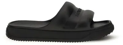 Image de Moncler sandales en caoutchouc noir