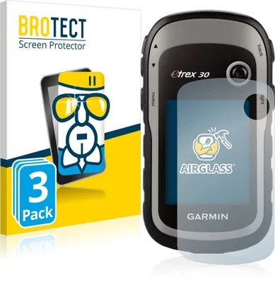 Produktbild von 3x BROTECT Schutzglas für Garmin eTrex 30 Schutzfolie Panzer Folie Glas Display Schutz klar