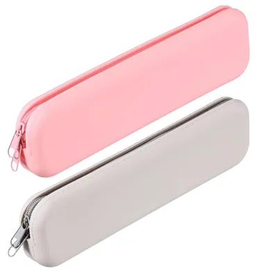 Immagine prodotto di Omgoods - Custodie per penne in silicone con cerniera (confezione da 2)