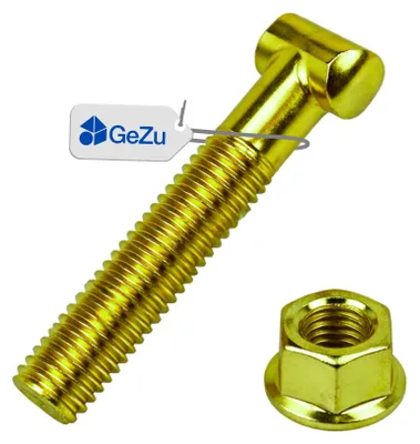 Produktbild von Set Hammerkopfschraube M14 x 82 mm + Bundmutter SW 19 verzinkt für Gerüstkupplung