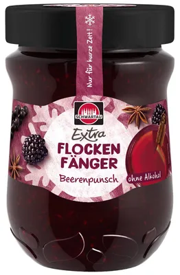 Produktbild von Schwartau Extra Beerenpunsch "Flockenfänger", 340g
