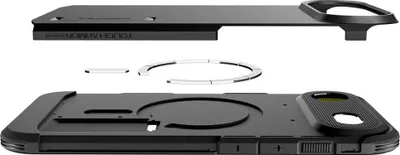 Produktbild von Spigen ACS10324, Cover, Apple, iPhone Air, 16,5 cm (6.5"), Schwarz