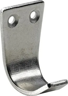 Produktbild von Garderobenhaken 1 Haken Stahl vernickelt LxBxH 25/23/33 mm