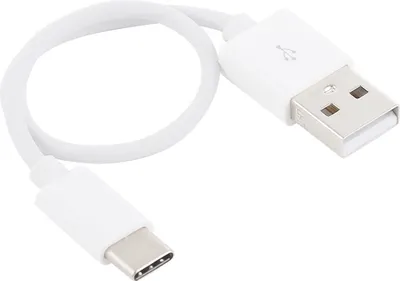 Obrázok produktu pre 22 cm nabíjací adaptér USB na typ C biely pre rôzne smartfóny